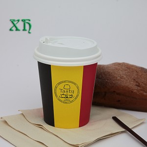Các nhà sản xuất thiết kế cốc cà phê giấy 250ml 8oz